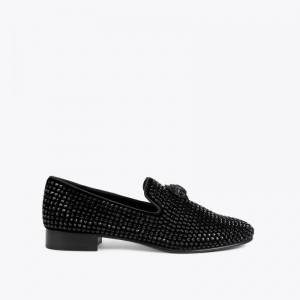 Kurt Geiger London Ace Loafer Men's Dress Shoes Black | Malaysia UD05-889