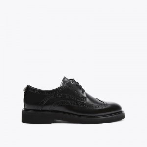 Kurt Geiger London Bank Brogue Men's Dress Shoes Black | Malaysia HZ85-755