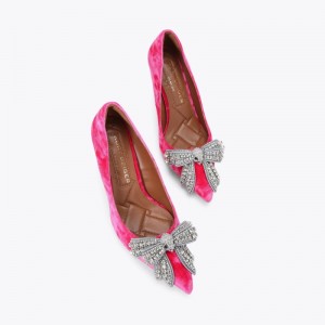 Kurt Geiger London Belgravia Court Women's Heels Pink | Malaysia VJ35-613