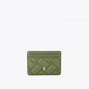 Kurt Geiger London Drench Women's Card Holder Khaki | Malaysia MY63-213