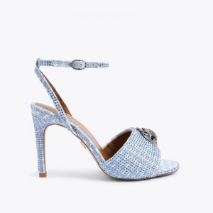 Kurt Geiger London Kensington Women's Sandals Blue | Malaysia UQ44-989