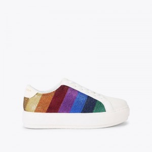 Kurt Geiger London Laney Crystal Women's Trainers Multicolor | Malaysia TX42-875