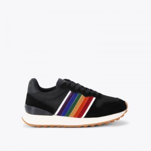 Kurt Geiger London Lennox Men's Trainers Black | Malaysia EN12-658