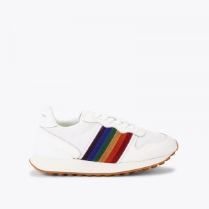 Kurt Geiger London Lennox Men's Trainers White | Malaysia FK67-362