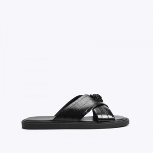 Kurt Geiger London Owen Men's Sandals Black | Malaysia FJ14-927