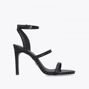 Kurt Geiger London Portia Sandal Women's Heels Black | Malaysia ZE65-323