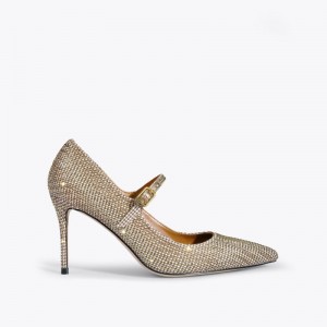 Kurt Geiger London Regent Point Mary Jane Women's Heels Beige | Malaysia HX19-442