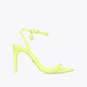 Kurt Geiger London Shoreditch Sandal Women's Heels Yellow | Malaysia YM76-925