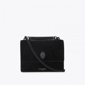 Kurt Geiger London Shoreditch Women's Crossbody Bags Black | Malaysia FK01-630