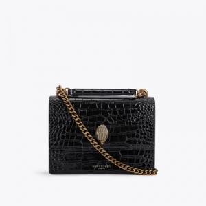 Kurt Geiger London Shoreditch Women's Crossbody Bags Black | Malaysia LM56-421