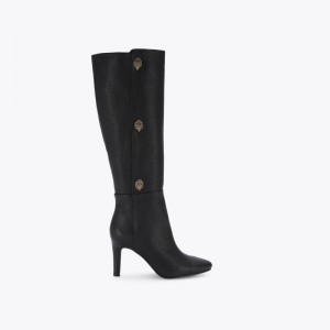 Kurt Geiger London Shoreditch Women's Heeled Boots Black | Malaysia WY82-773