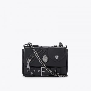 Kurt Geiger London Small Hackney Women's Mini Bags Black | Malaysia QP38-946