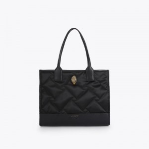 Kurt Geiger London Small Recycled Square Women's Shopper Bag Black | Malaysia II16-656