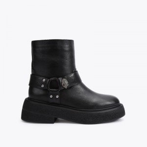 Kurt Geiger London Strong Women's Boots Black | Malaysia HF09-274