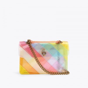 Kurt Geiger London Vinyl Kensington Women's Crossbody Bags Multicolor | Malaysia FW72-831