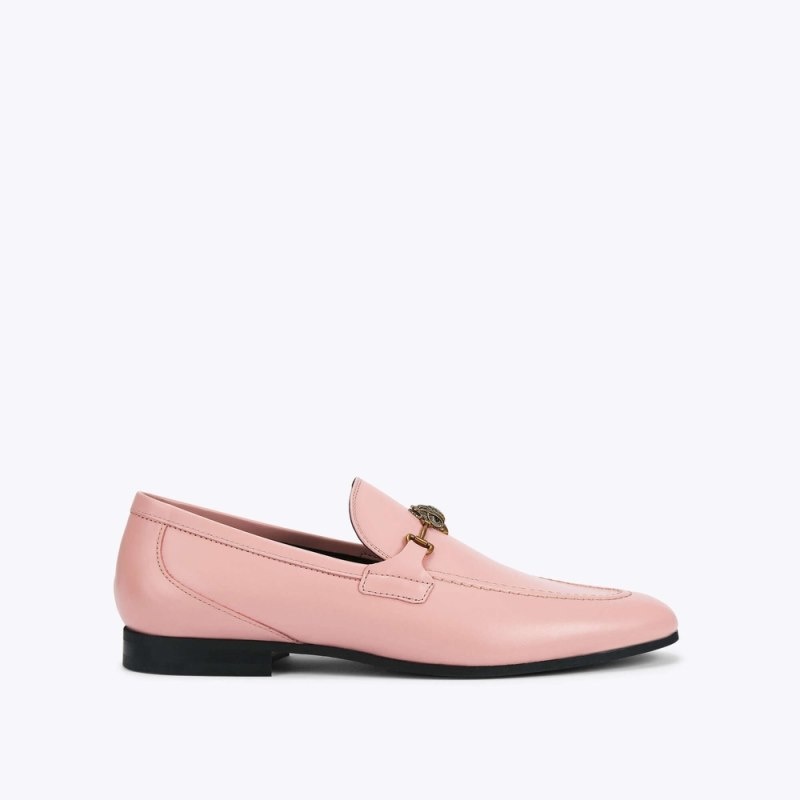 Kurt Geiger London Ali Men\'s Dress Shoes Pink | Malaysia RY36-507
