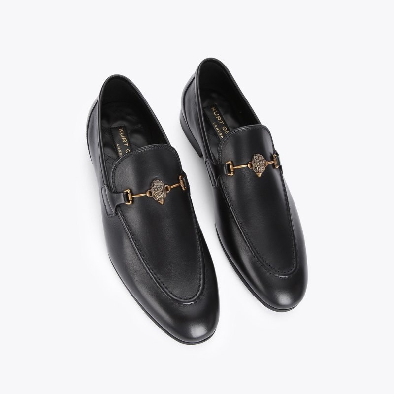 Kurt Geiger London Ali Men's Dress Shoes Black / Black | Malaysia NZ17-594