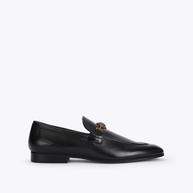 Kurt Geiger London Ali Men\'s Dress Shoes Black / Black | Malaysia NZ17-594