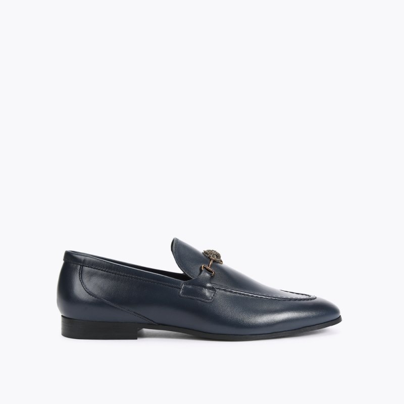 Kurt Geiger London Ali Men\'s Dress Shoes Navy | Malaysia TF53-100