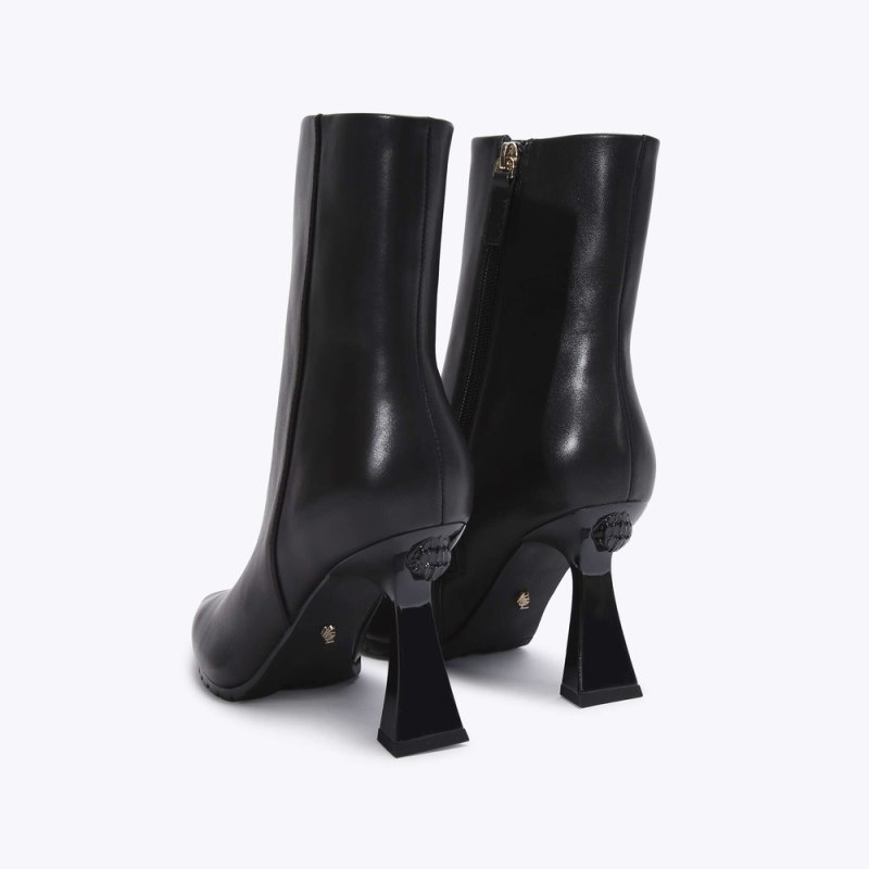 Kurt Geiger London Ankle Women's Heeled Boots Black | Malaysia NS92-418