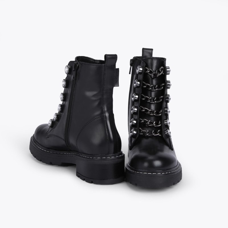Kurt Geiger London Bax Women's Boots Black | Malaysia YY98-791