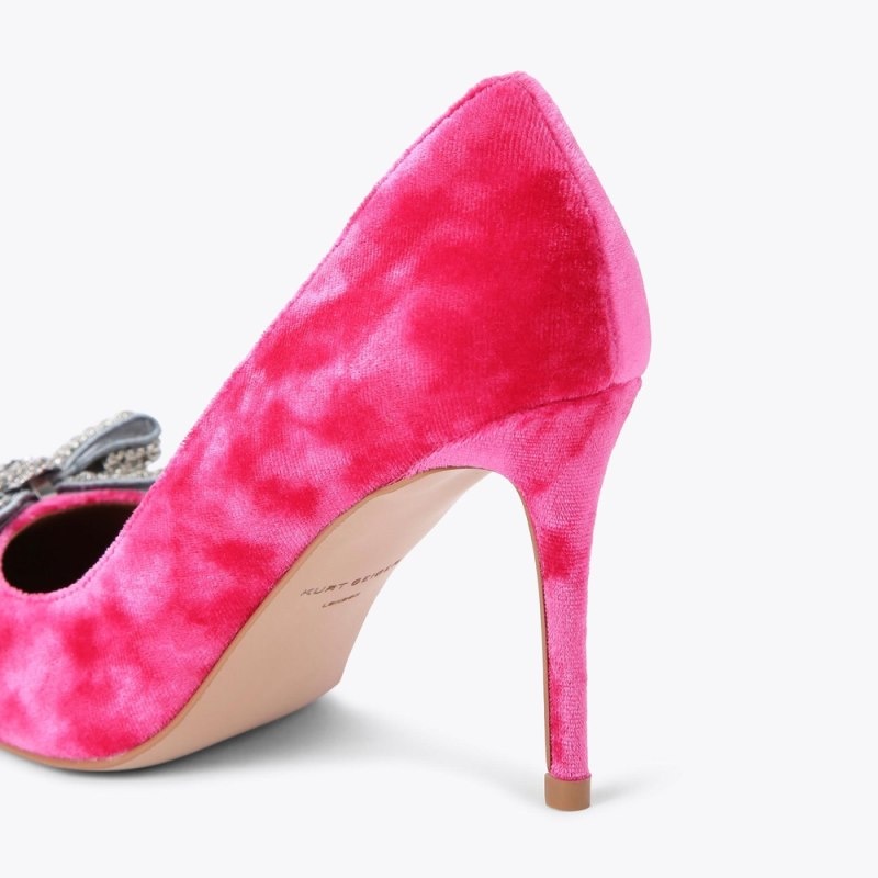 Kurt Geiger London Belgravia Court Women's Heels Pink | Malaysia VJ35-613