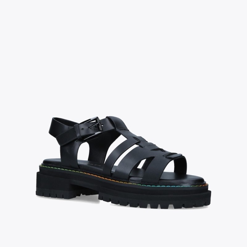 Kurt Geiger London Birdie Women's Sandals Black | Malaysia MW50-146