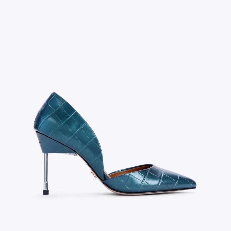 Kurt Geiger London Bond Women's Heels Turquoise | Malaysia FV63-471