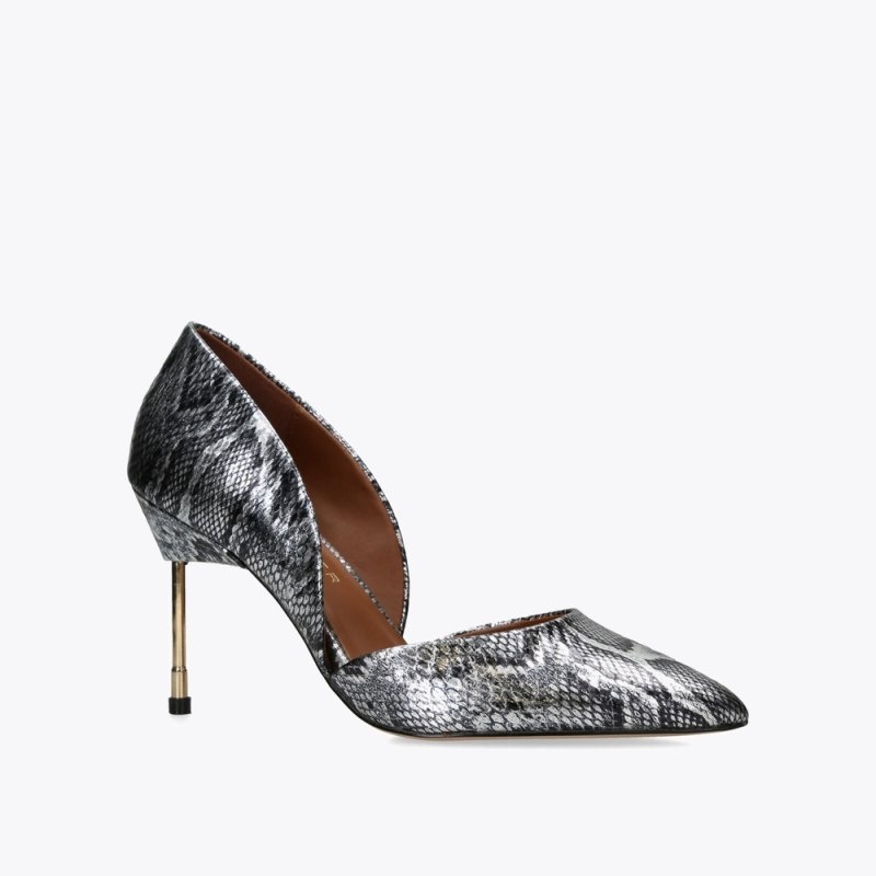 Kurt Geiger London Bond Women's Heels Silver | Malaysia BL37-471