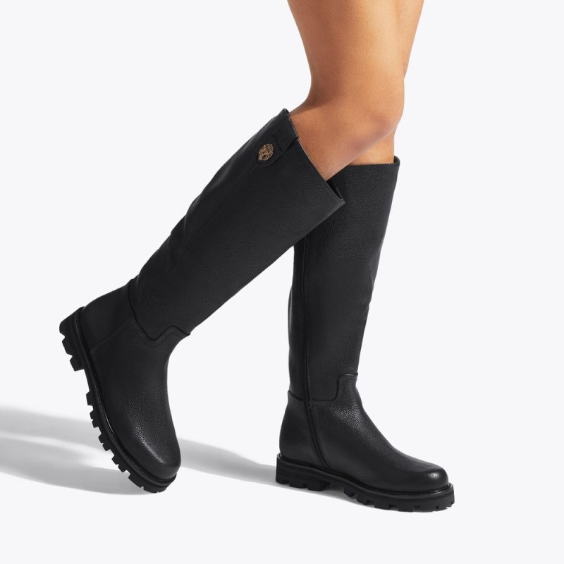 Kurt Geiger London Carnaby Women's Knee-High Boots Black | Malaysia HA93-371