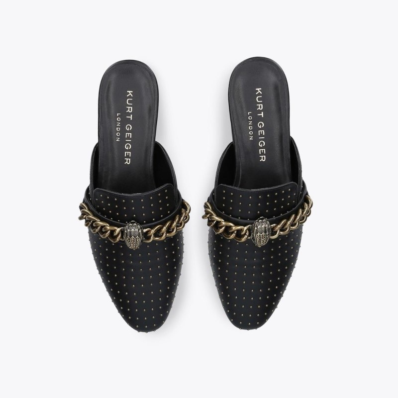 Kurt Geiger London Chelsea Women's Mules Black | Malaysia KL69-179