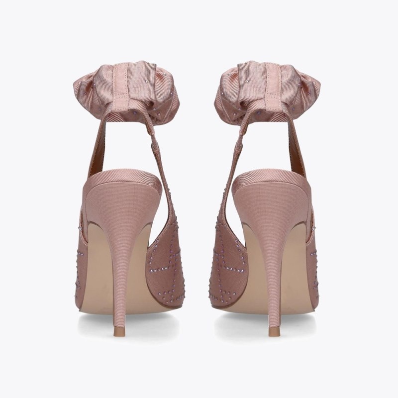 Kurt Geiger London Countess 100 Women's Heels Blush | Malaysia OJ69-860