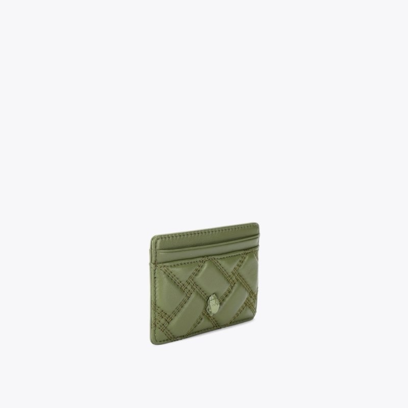 Kurt Geiger London Drench Women's Card Holder Khaki | Malaysia MY63-213