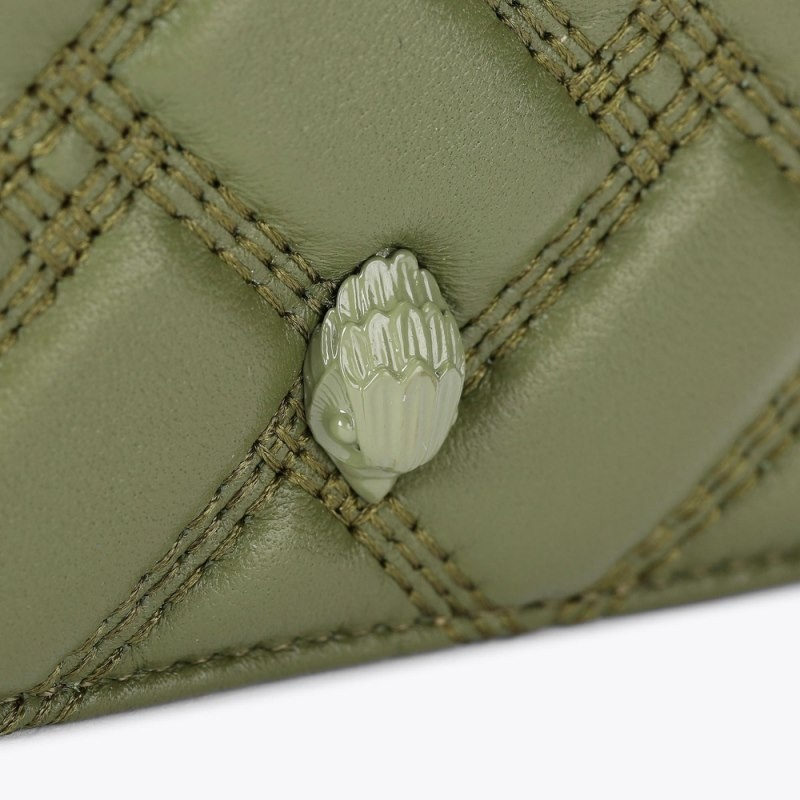 Kurt Geiger London Drench Women's Card Holder Khaki | Malaysia MY63-213