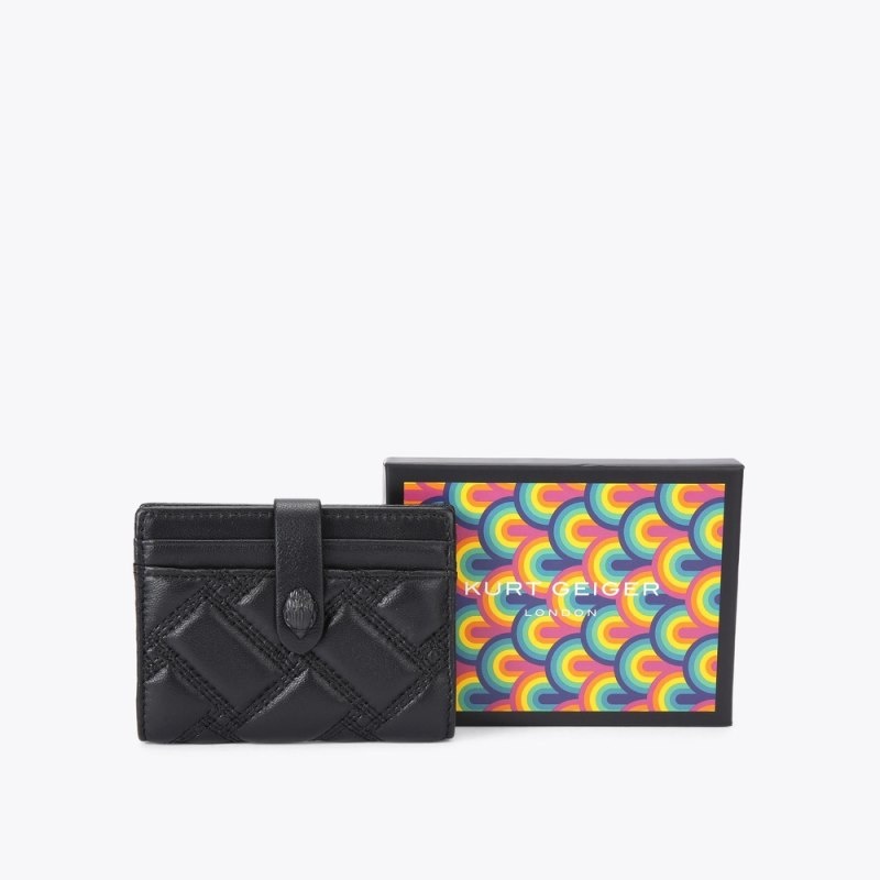 Kurt Geiger London Drench Women's Card Holder Black | Malaysia PB49-657