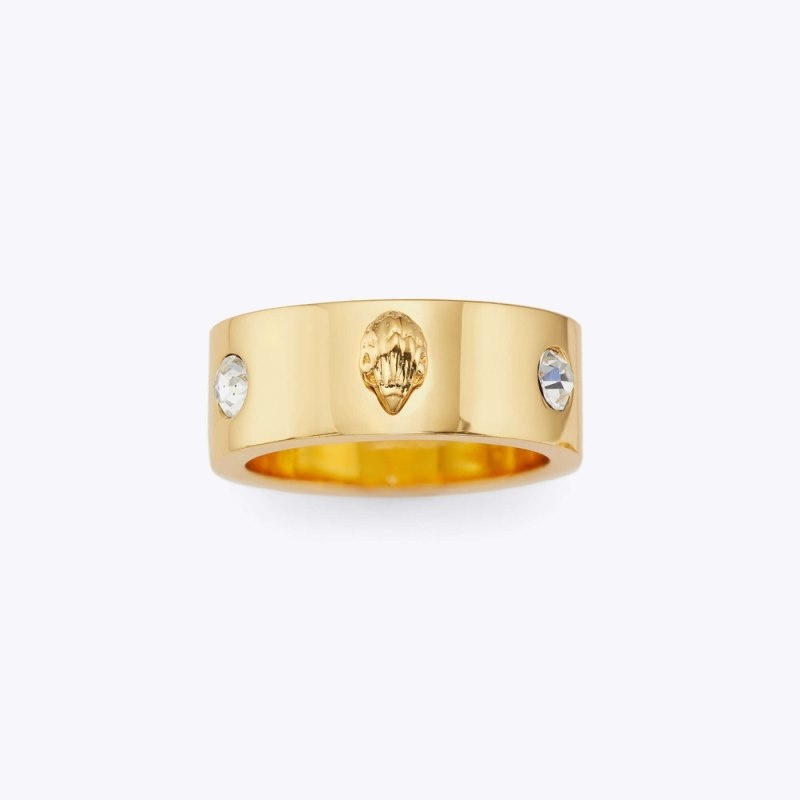 Kurt Geiger London Eagle Ring Women's Jewelry Gold | Malaysia SV33-476