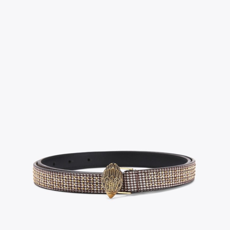 Kurt Geiger London Eagle Women's Belts Gold | Malaysia EN91-871