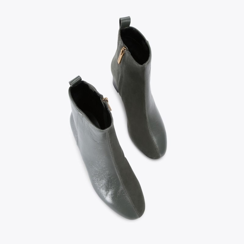 Kurt Geiger London Elmer Women's Ankle Boots Grey | Malaysia CQ92-901