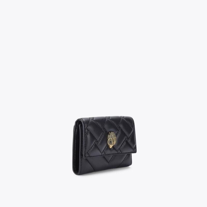 Kurt Geiger London Flap Women's Card Holder Black | Malaysia LF40-316