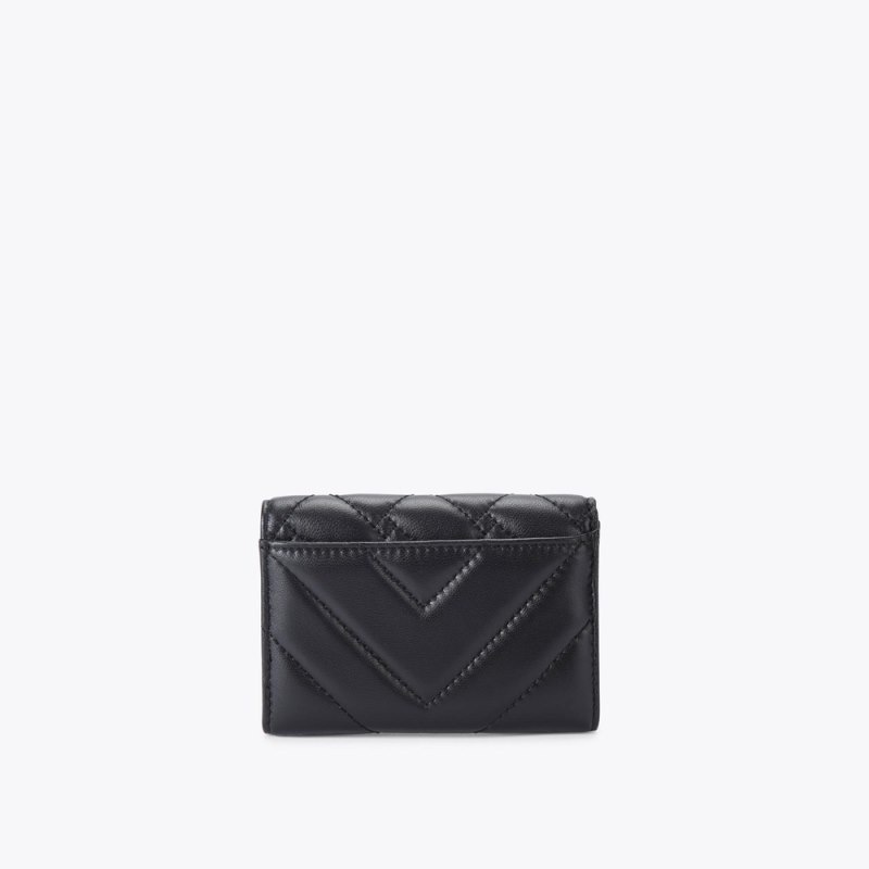 Kurt Geiger London Flap Women's Card Holder Black | Malaysia LF40-316