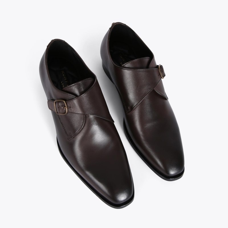 Kurt Geiger London Gil Men's Dress Shoes Brown | Malaysia HP53-497