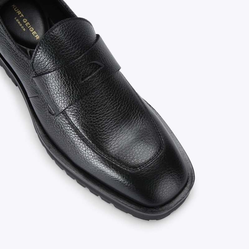 Kurt Geiger London Hawke Loafer Men's Casual Shoes Black | Malaysia JZ39-090