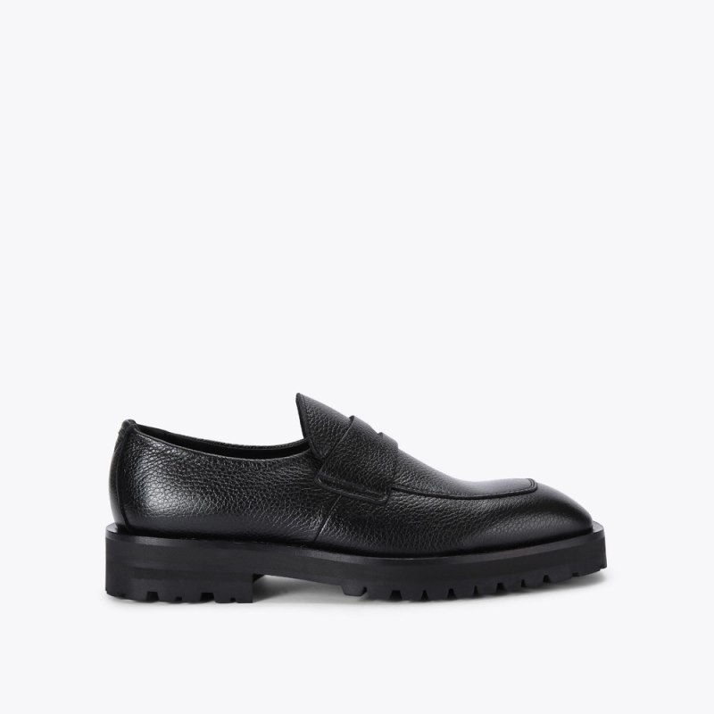 Kurt Geiger London Hawke Men\'s Loafers Black | Malaysia DF64-460