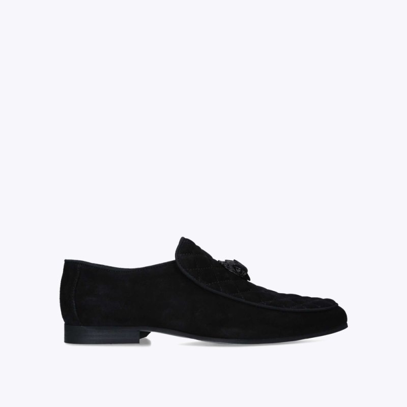 Kurt Geiger London Hugh Eagle Drench Men\'s Dress Shoes Black | Malaysia VP99-454