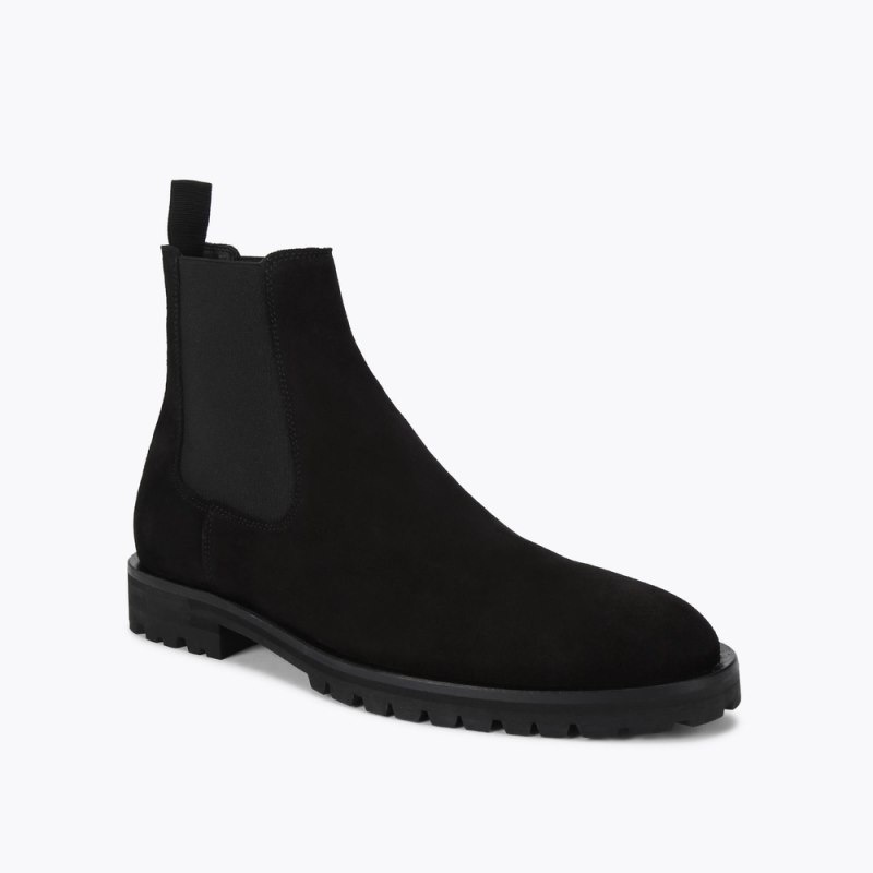 Kurt Geiger London Hunt Men's Chelsea Boots Black | Malaysia GJ11-639