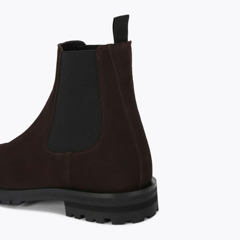 Kurt Geiger London Hunt Men's Chelsea Boots Brown | Malaysia AD80-613