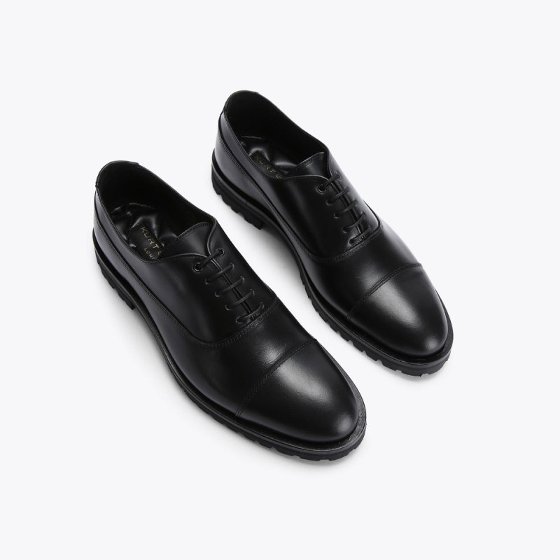 Kurt Geiger London Hunt Oxford Men's Dress Shoes Black | Malaysia NV62-492