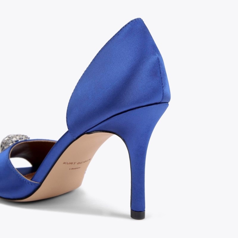 Kurt Geiger London Kensington D'Orsay Women's Sandals Blue | Malaysia GL47-525
