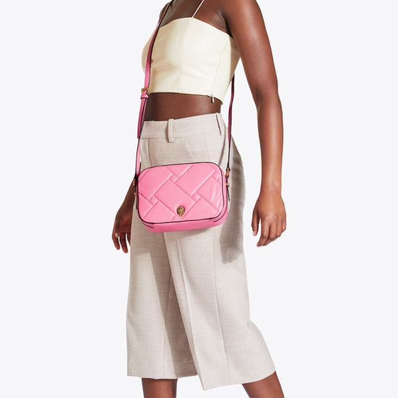 Kurt Geiger London Kensington Women's Crossbody Bags Pink | Malaysia MI73-770