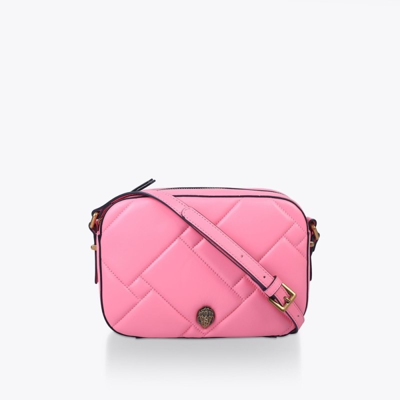 Kurt Geiger London Kensington Women\'s Crossbody Bags Pink | Malaysia MI73-770